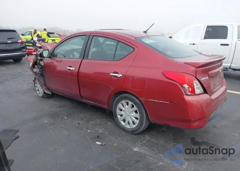2019 Nissan Versa 1.6 Sv z USA, uszkodzony, nr VIN 3N1CN7AP0KL818923